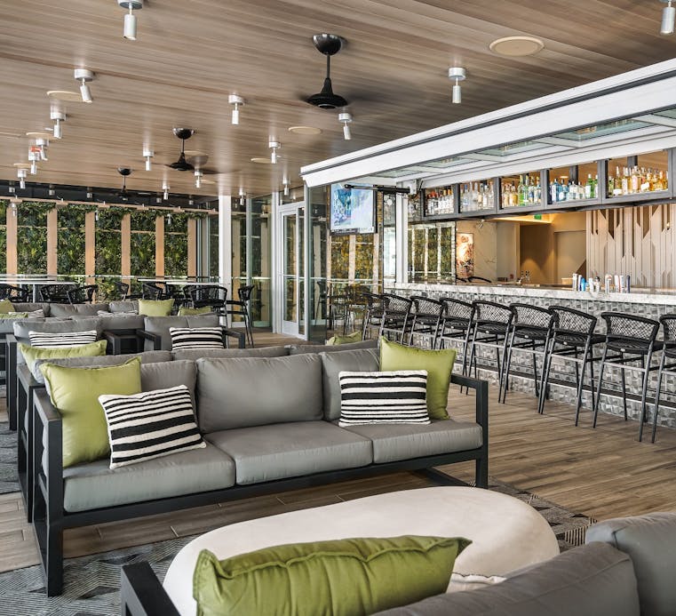 Moxies Fort Lauderdale Seating Area