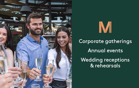 corporate gatherings annual events wedding receptions