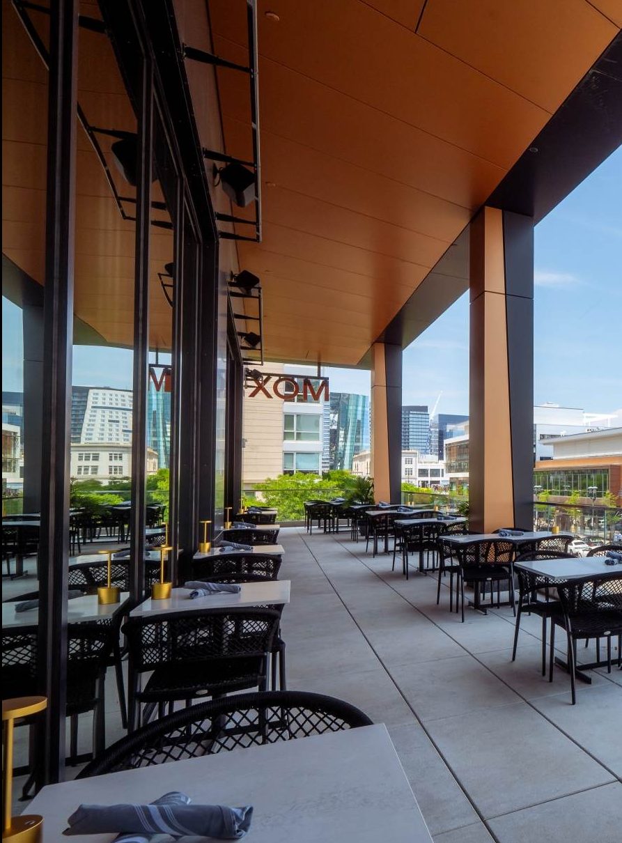Group Bookings in Boston Seaport Moxies Restaurant