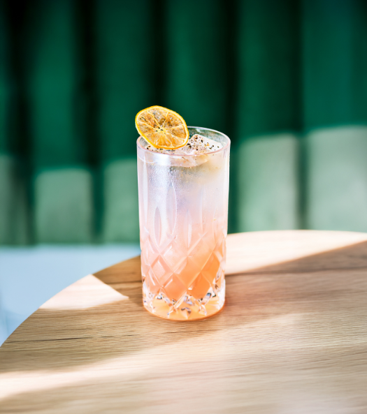 Raspberry Gin Smash Slider